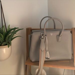 Designer MCM Gray Purse